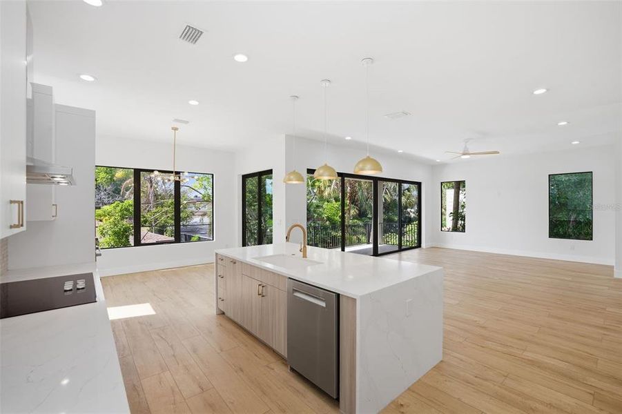 Furnished interior view inside a new home in , St. Petersburg (Image 13).