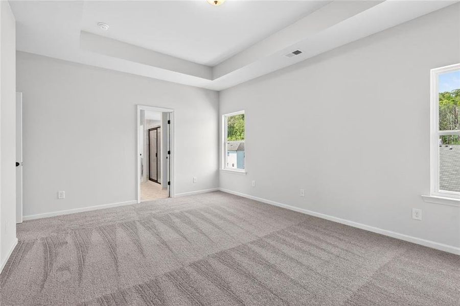 Spacious, unfurnished interior of a new home in The Stiles, Cartersville (Image 27).