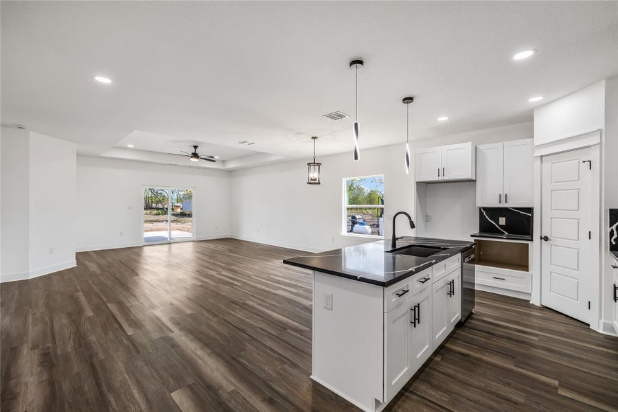 Furnished interior view inside a new home in , Dale (Image 5).