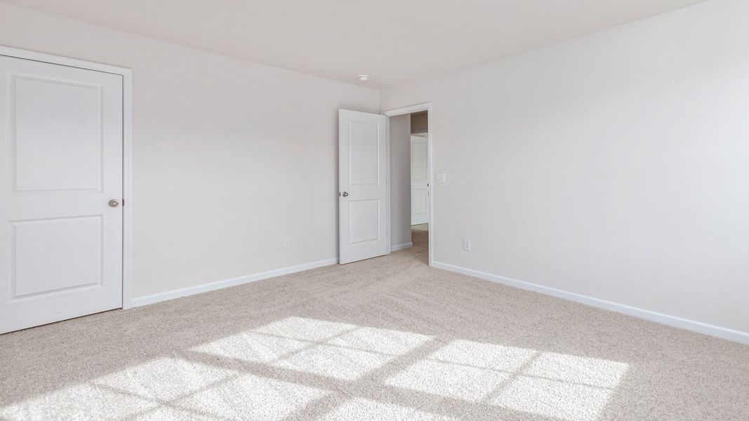 Spacious, unfurnished interior of a new home in Hudson Glen, Mocksville (Image 22). Spacious, unfurnished interior of a new home in Hudson Glen, Mocksville (Image 22).