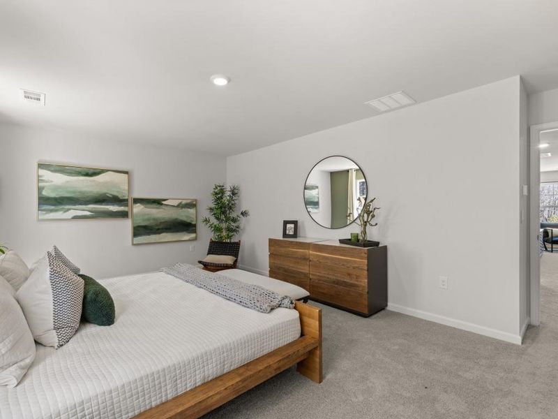 Furnished interior view inside a new home in Falcon Landing, Gainesville (Image 49).