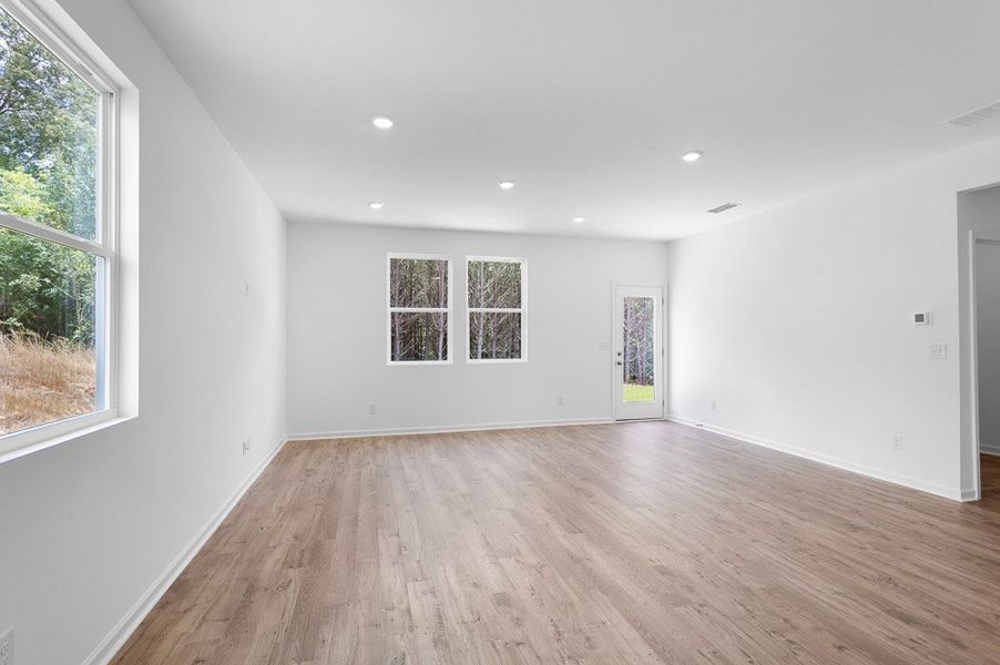 Representative unfurnished interior of a home built from the Moreland by Taylor Morrison in Weatherfield, Buford (Image 15).