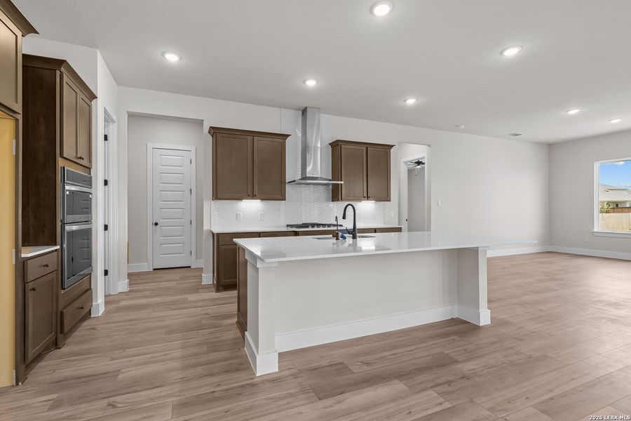 Furnished interior view inside a new home in Homestead, Schertz (Image 16). Furnished interior view inside a new home in Homestead, Schertz (Image 16).