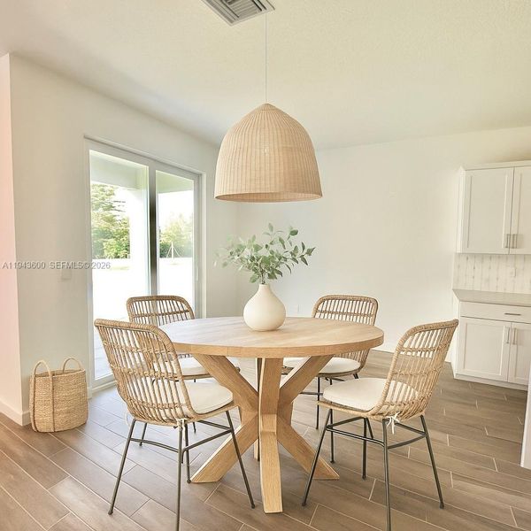 Furnished interior view inside a new home in Sabal Pointe, Jensen Beach (Image 13).