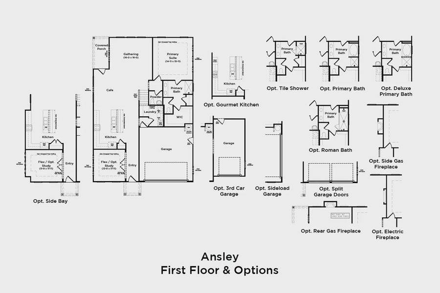 2D floor plan layout of this home in Sidney Creek Single Family, Zebulon, NC (Image 2). 2D floor plan layout of this home in Sidney Creek Single Family, Zebulon, NC (Image 2).