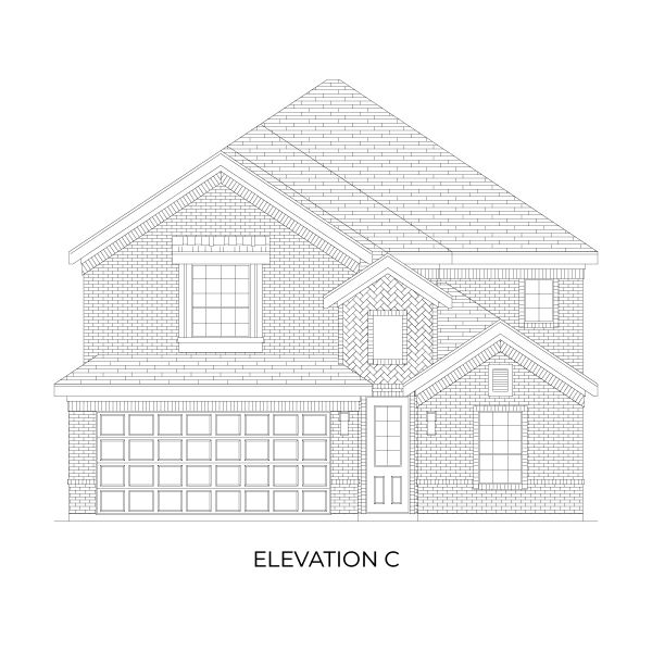 Representative rendering of the exterior for the Mondale F by First Texas Homes (Image 2). Representative rendering of the exterior for the Mondale F by First Texas Homes (Image 2).