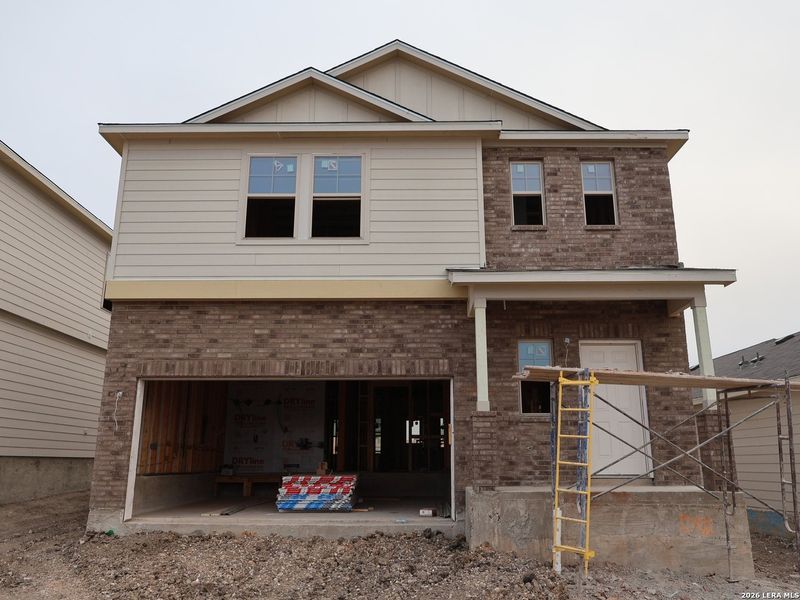 In-progress construction of a new home in Paloma Park, Converse, TX (Image 30).