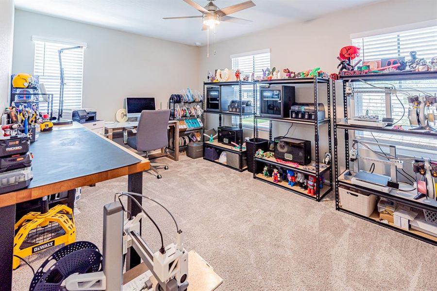 Furnished interior view inside a new home in Seasons at Lakeside Forest, Tavares (Image 41).