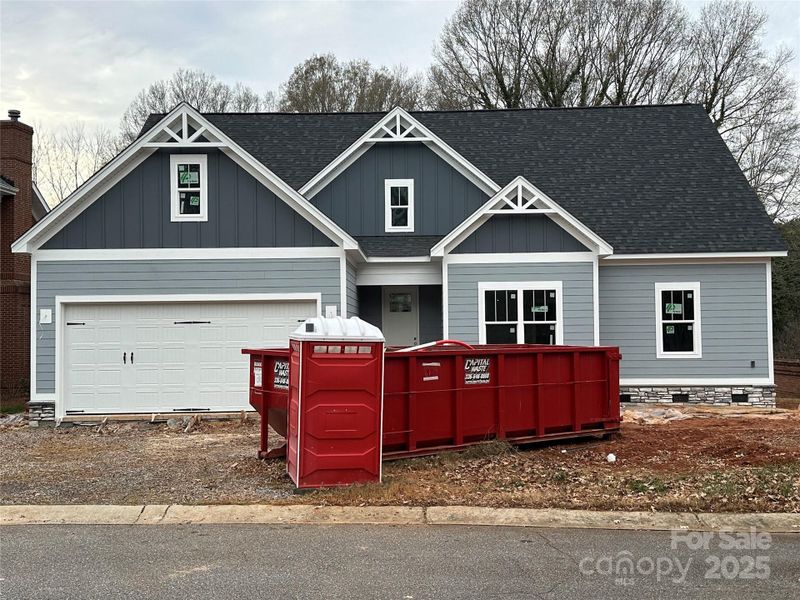 In-progress construction of a new home in , Statesville, NC (Image 3).