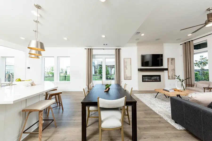 Representative furnished interior of a home built from the Sheffield by Beazer Homes in Arcadian Estates, Pearland (Image 6). Representative furnished interior of a home built from the Sheffield by Beazer Homes in Arcadian Estates, Pearland (Image 6).