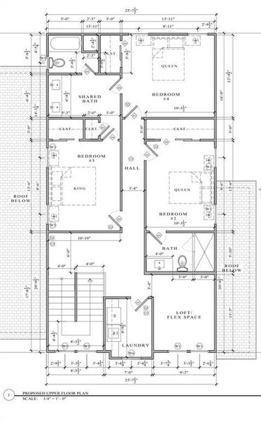 2D floor plan layout of this home in , Atlanta, GA (Image 4).