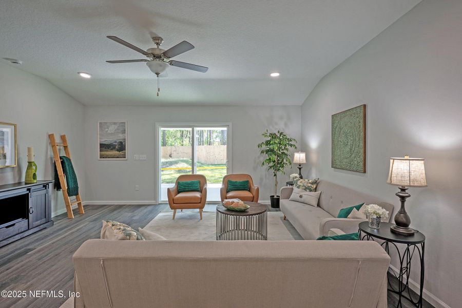 Furnished interior view inside a new home in , Jacksonville (Image 34).