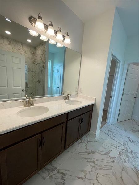 Furnished interior view inside a new home in Park View at the Hills, Minneola (Image 3).