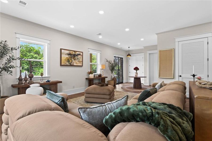 Furnished interior view inside a new home in , Rex (Image 14). Furnished interior view inside a new home in , Rex (Image 14).