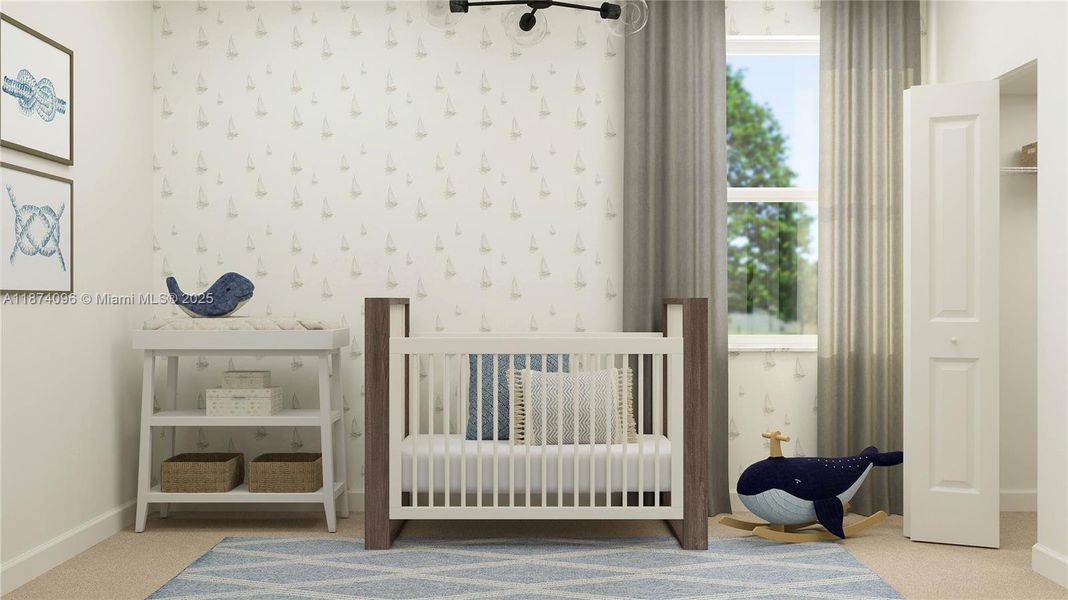 Furnished interior view inside a new home in , Homestead (Image 11).