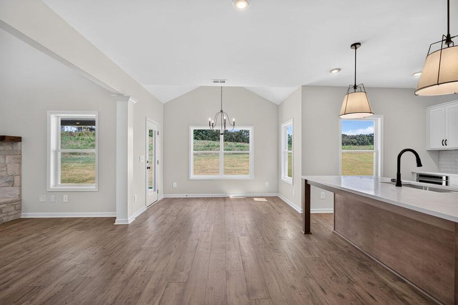 Spacious, unfurnished interior of a new home in Blackwelder Bluff, Bowdon (Image 35).