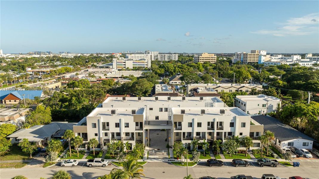 Front exterior of a new home in , Fort Lauderdale, FL, highlighting curb appeal (Image 2). Front exterior of a new home in , Fort Lauderdale, FL, highlighting curb appeal (Image 2).