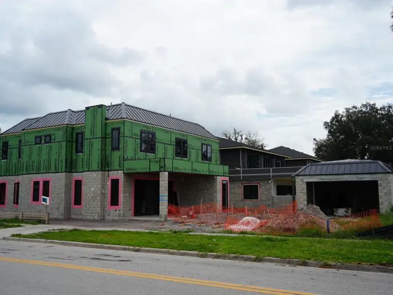In-progress construction of a new home in , Orlando, FL (Image 17).