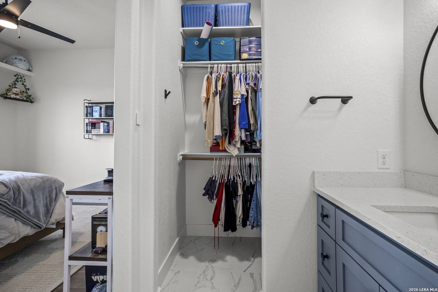 Furnished interior view inside a new home in , Bulverde (Image 35).