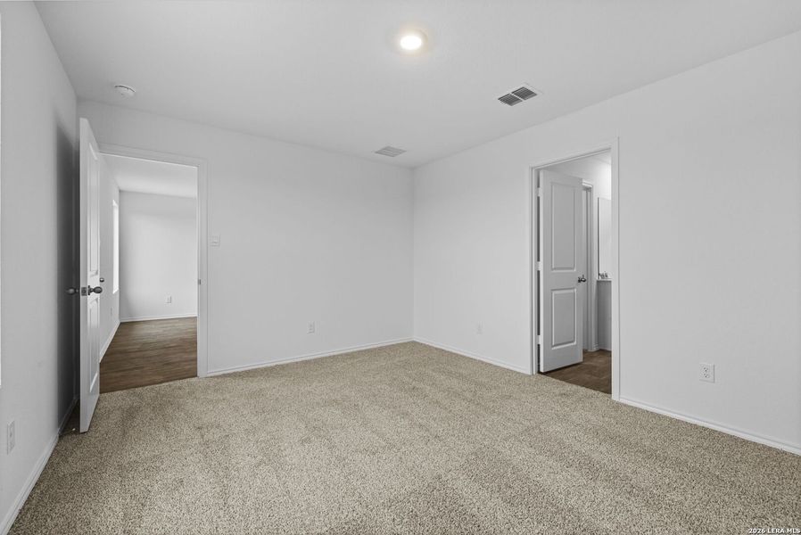 Spacious, unfurnished interior of a new home in Avenida, Converse (Image 23). Spacious, unfurnished interior of a new home in Avenida, Converse (Image 23).