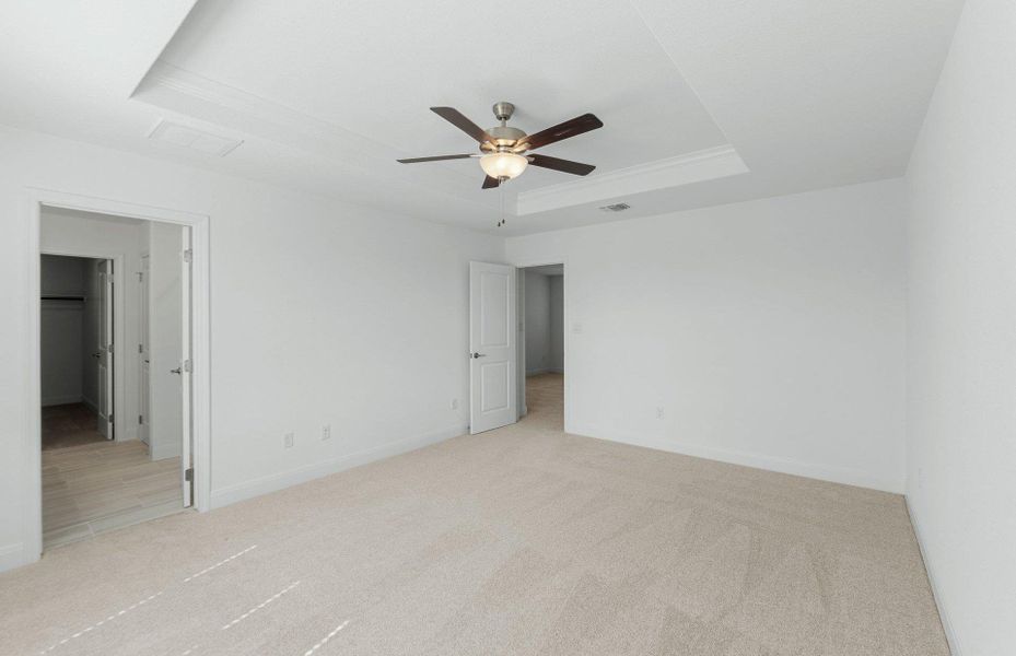 Spacious, unfurnished interior of a new home in Patterson Ranch, Georgetown (Image 24).