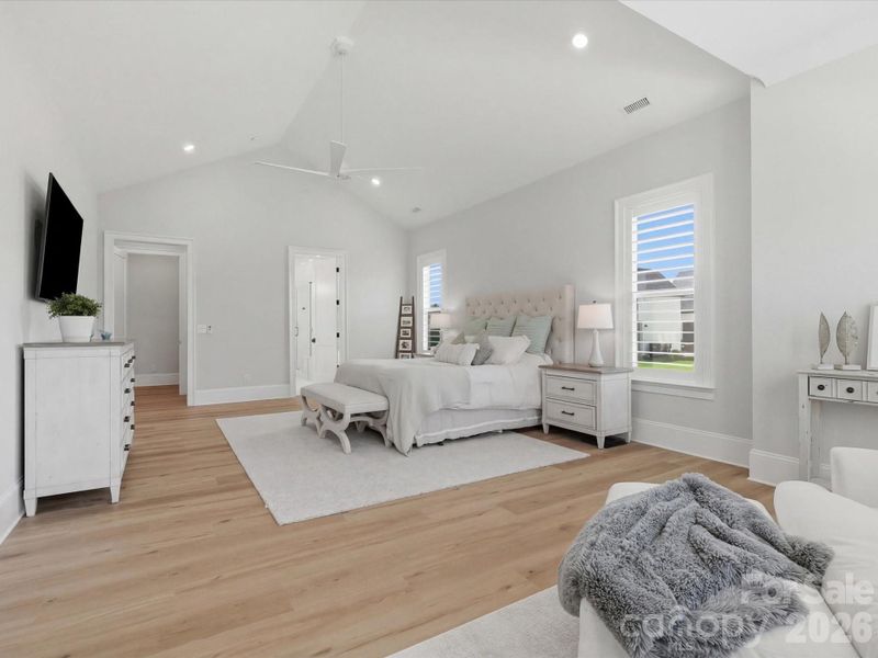 Furnished interior view inside a new home in Broadmoor at Marvin, Marvin (Image 30).