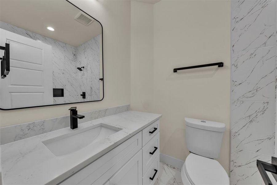 Furnished interior view inside a new home in , Fort Worth (Image 30).