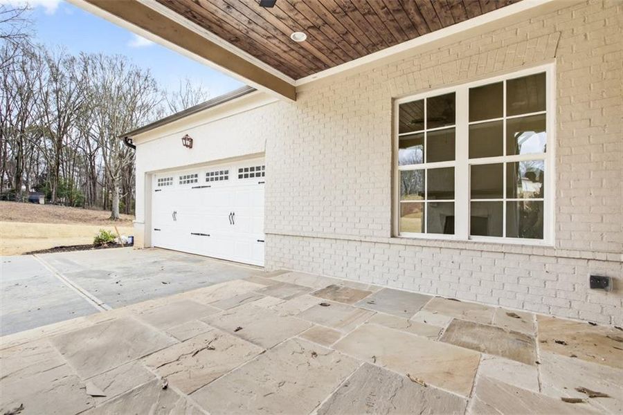Exterior details and patio area of a home in , Suwanee (Image 4).