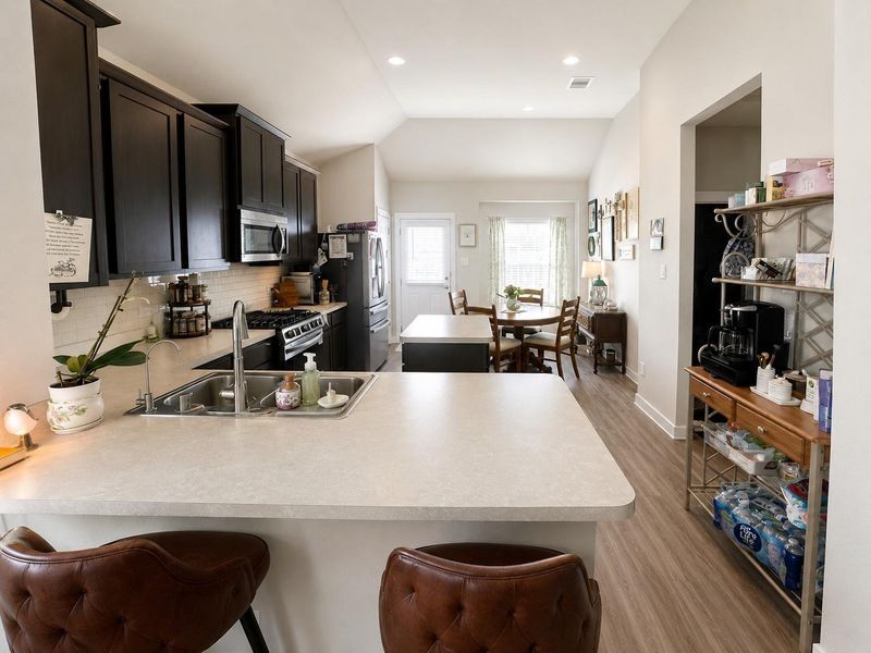 Furnished interior view inside a new home in , Bay City (Image 12).