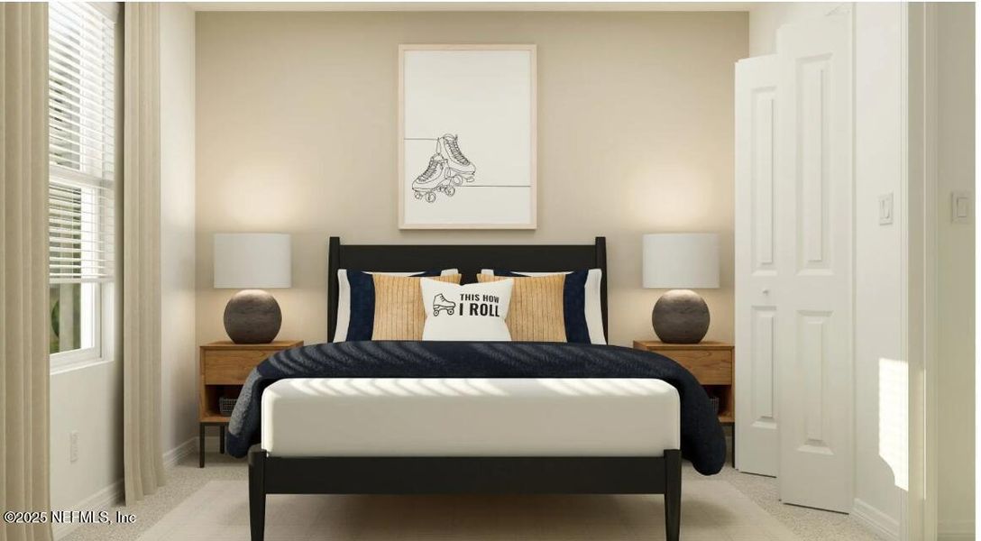 Furnished interior view inside a new home in Holstein Crossing: Holstein Crossing 40s, Green Cove Springs (Image 9). Furnished interior view inside a new home in Holstein Crossing: Holstein Crossing 40s, Green Cove Springs (Image 9).