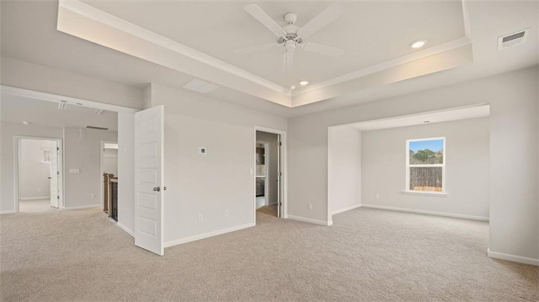 Spacious, unfurnished interior of a new home in The Gates at Pates Creek, Hampton (Image 30).