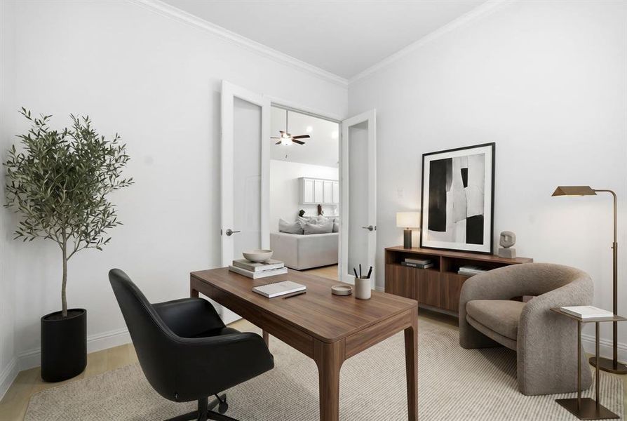 Virtually Staged - Office