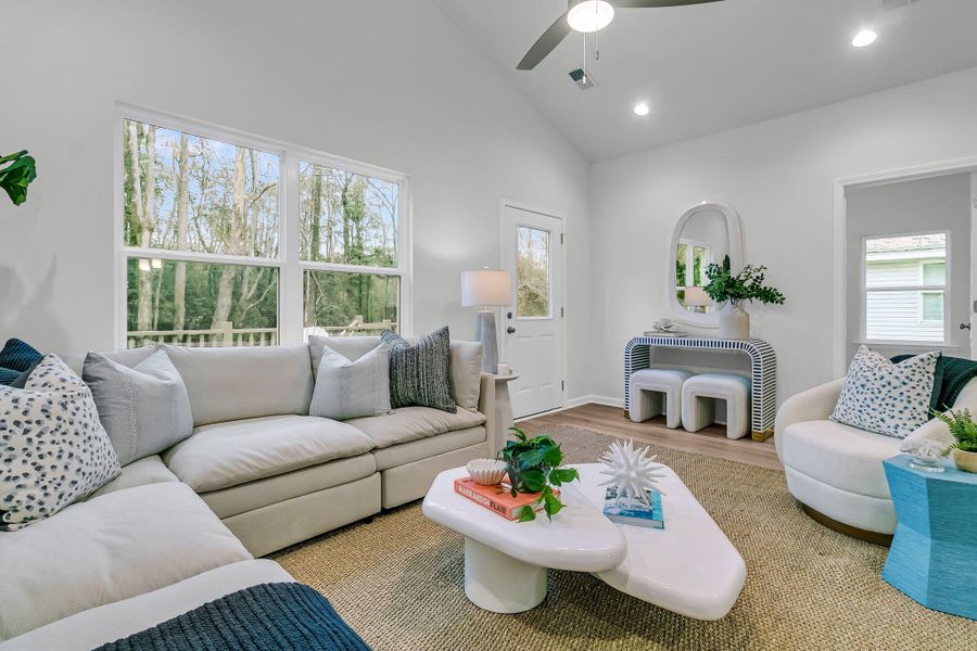 Furnished interior view inside a new home in , Summerville (Image 9).
