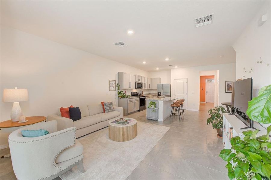 Furnished interior view inside a new home in , Land O' Lakes (Image 15).