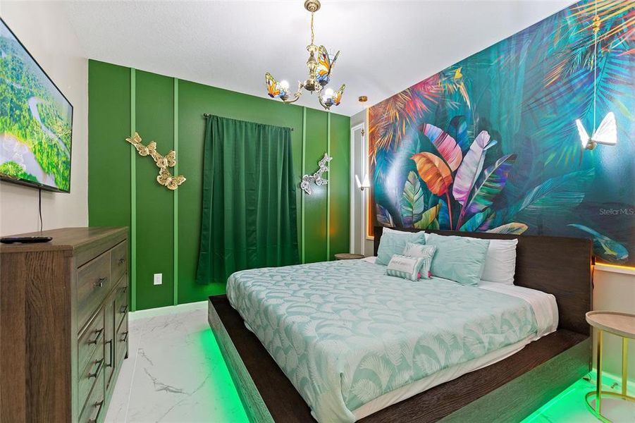 Furnished interior view inside a new home in , Kissimmee (Image 24).