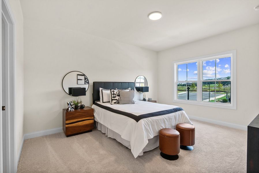 Representative furnished interior of a home built from the The Kenton by The Providence Group in Promenade at Sawnee Village, Cumming (Image 39).