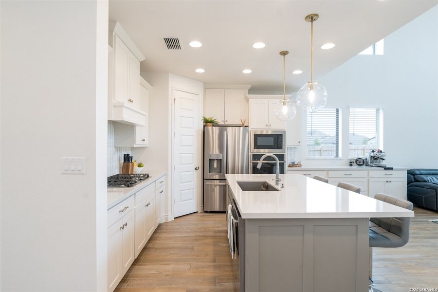 Furnished interior view inside a new home in , Liberty Hill (Image 20).