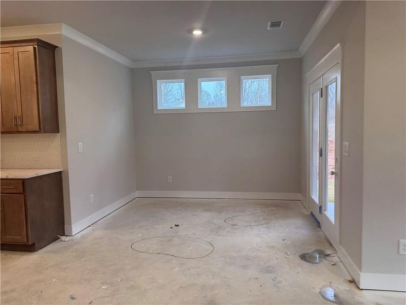 In-progress construction of a new home in Rosewood Lake Preserve, Hoschton, GA (Image 16).