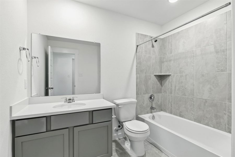 Furnished interior view inside a new home in Mostyn Springs, Magnolia (Image 8). Furnished interior view inside a new home in Mostyn Springs, Magnolia (Image 8).