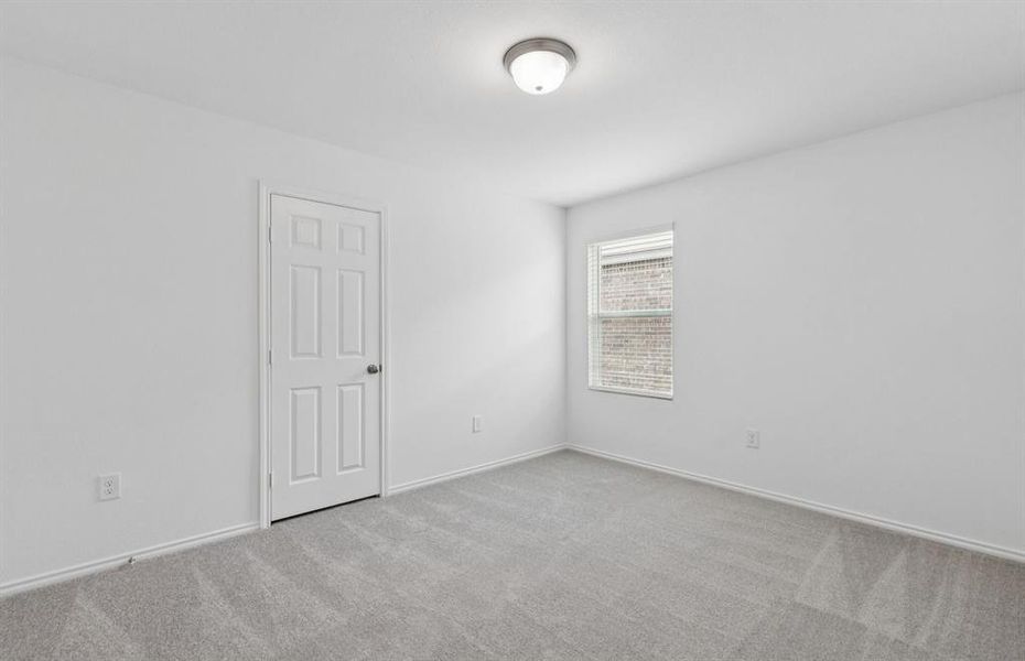 Spacious secondary bedroom