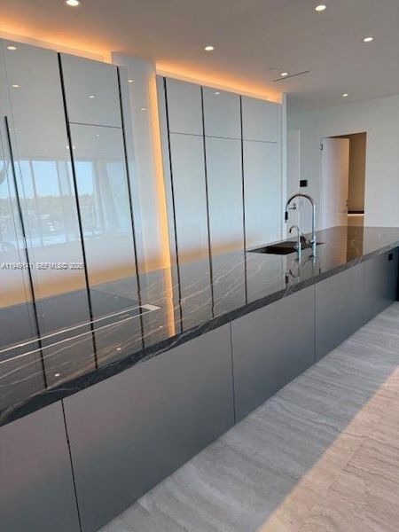 Close-up of interior finishes inside a home in , Miami (Image 6).