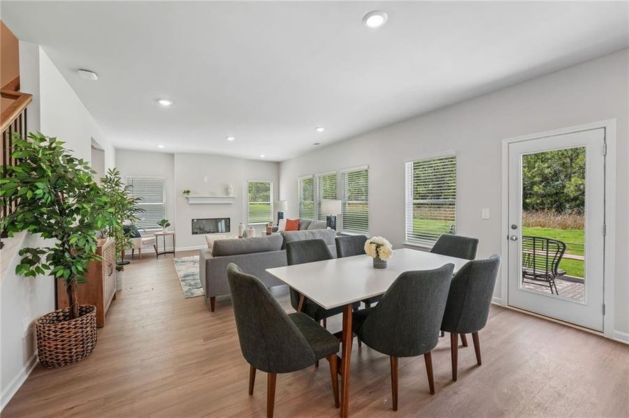 Furnished interior view inside a new home in Manning Mill, Adairsville (Image 50).