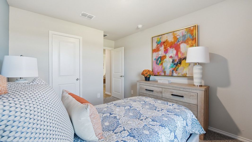 Furnished interior view inside a new home in Hickory Grove, Krum (Image 28).