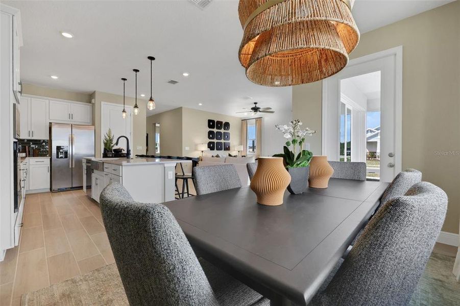 Furnished interior view inside a new home in Crossroads at Kelly Park, Apopka (Image 33).
