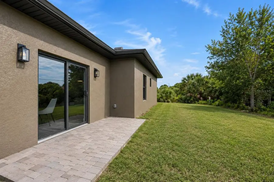 Exterior details and patio area of a home in , North Port (Image 23). Exterior details and patio area of a home in , North Port (Image 23).