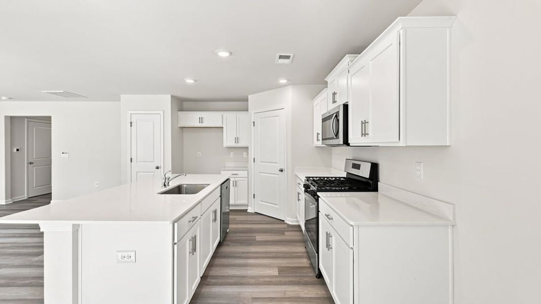 Furnished interior view inside a new home in Harrier Point, Woodruff (Image 7).