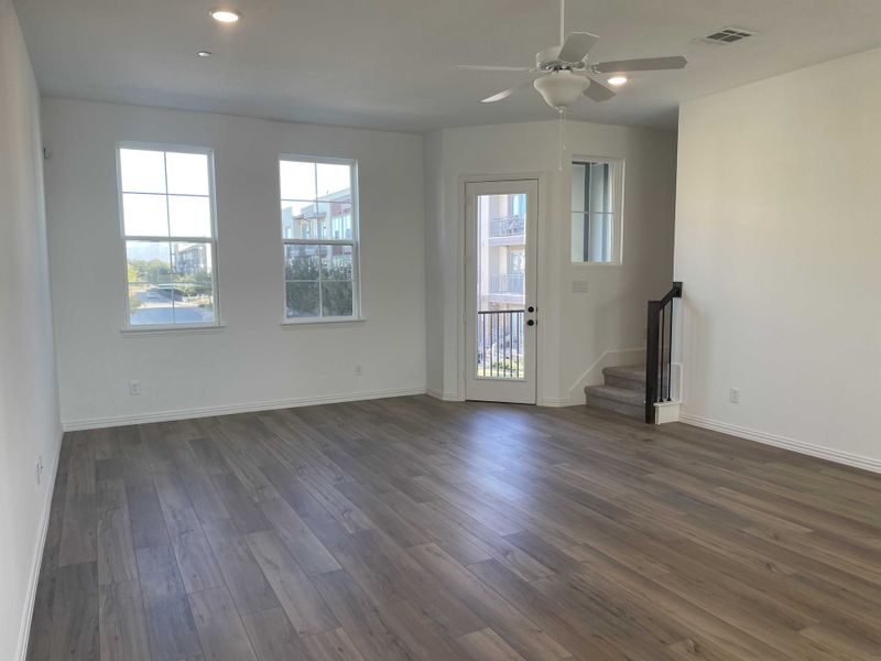 Family Room Construction Progress