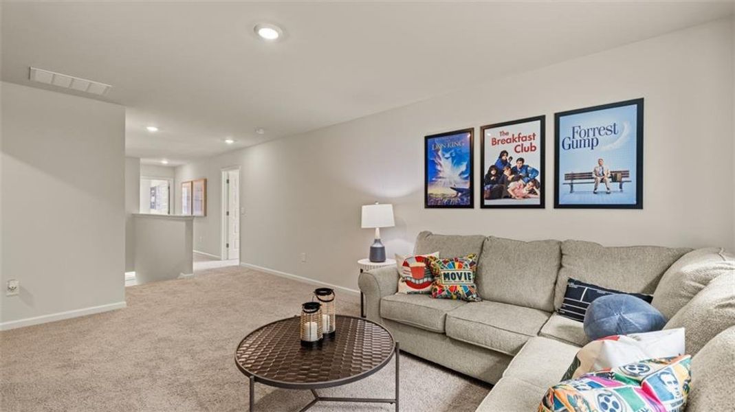 Furnished interior view inside a new home in Jackson Landing, Jefferson (Image 30). Furnished interior view inside a new home in Jackson Landing, Jefferson (Image 30).