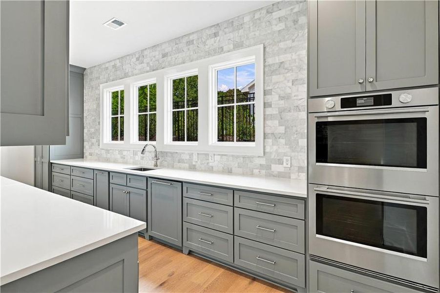 Furnished interior view inside a new home in , Dawsonville (Image 8).