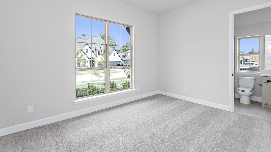 Spacious, unfurnished interior of a new home in Evergreen, Conroe (Image 56). Spacious, unfurnished interior of a new home in Evergreen, Conroe (Image 56).